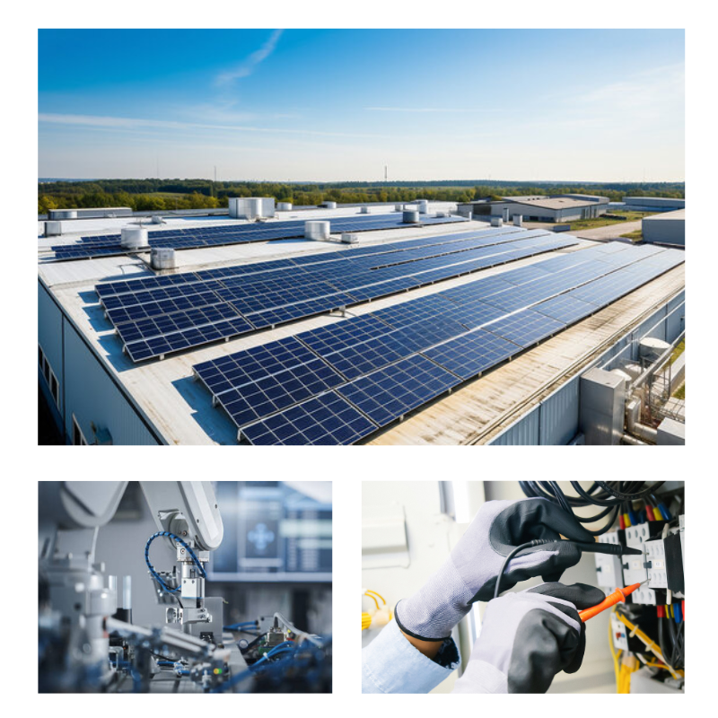 100 kW Solar Rooftop Installation Project in Vadodara,Gujatat,India