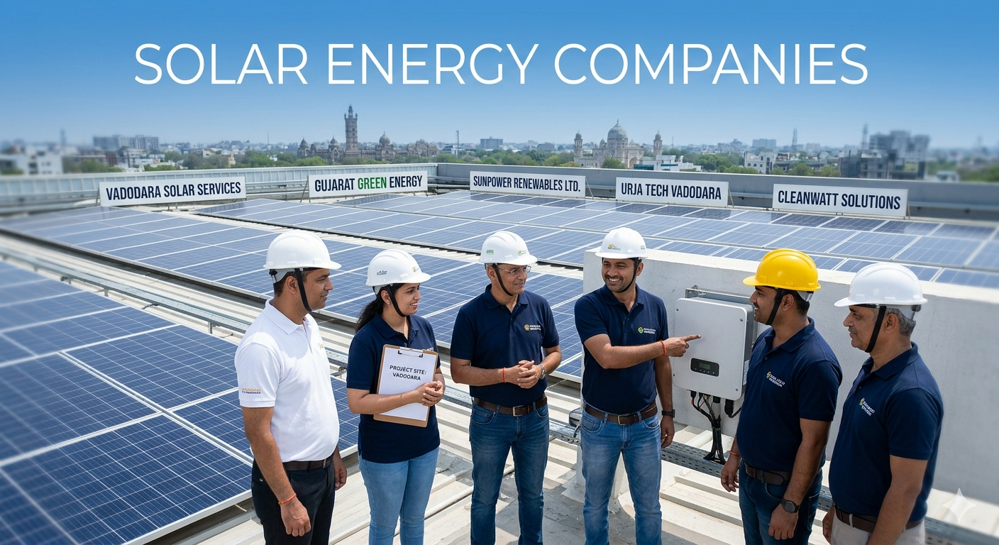 Solar Energy Companies in Vadodara