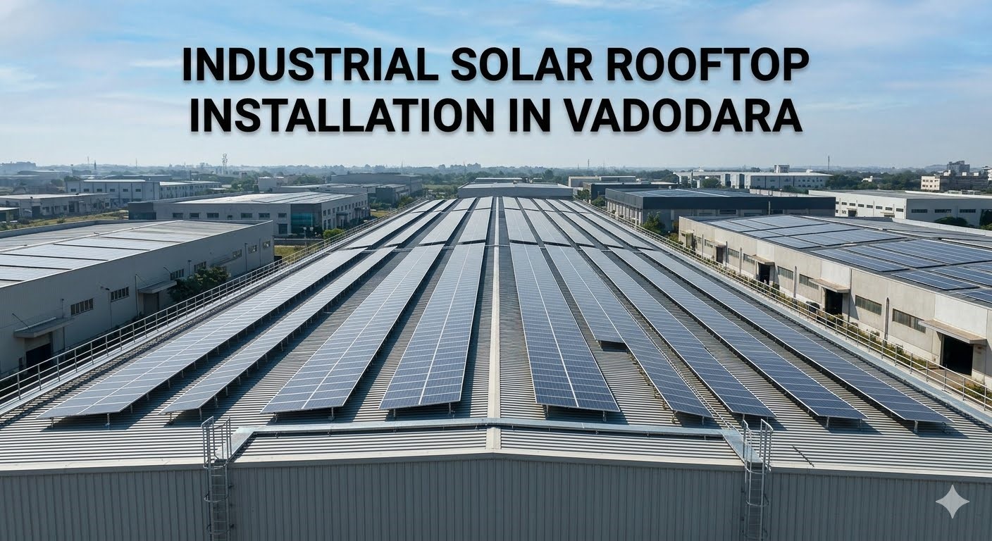 Industrial Solar Panel Installation in Vadodara