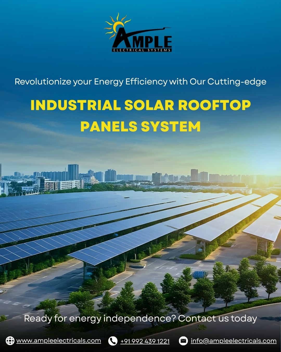Industrial Solar Rooftop Panel System – The Smart Energy Solution for Modern Industries