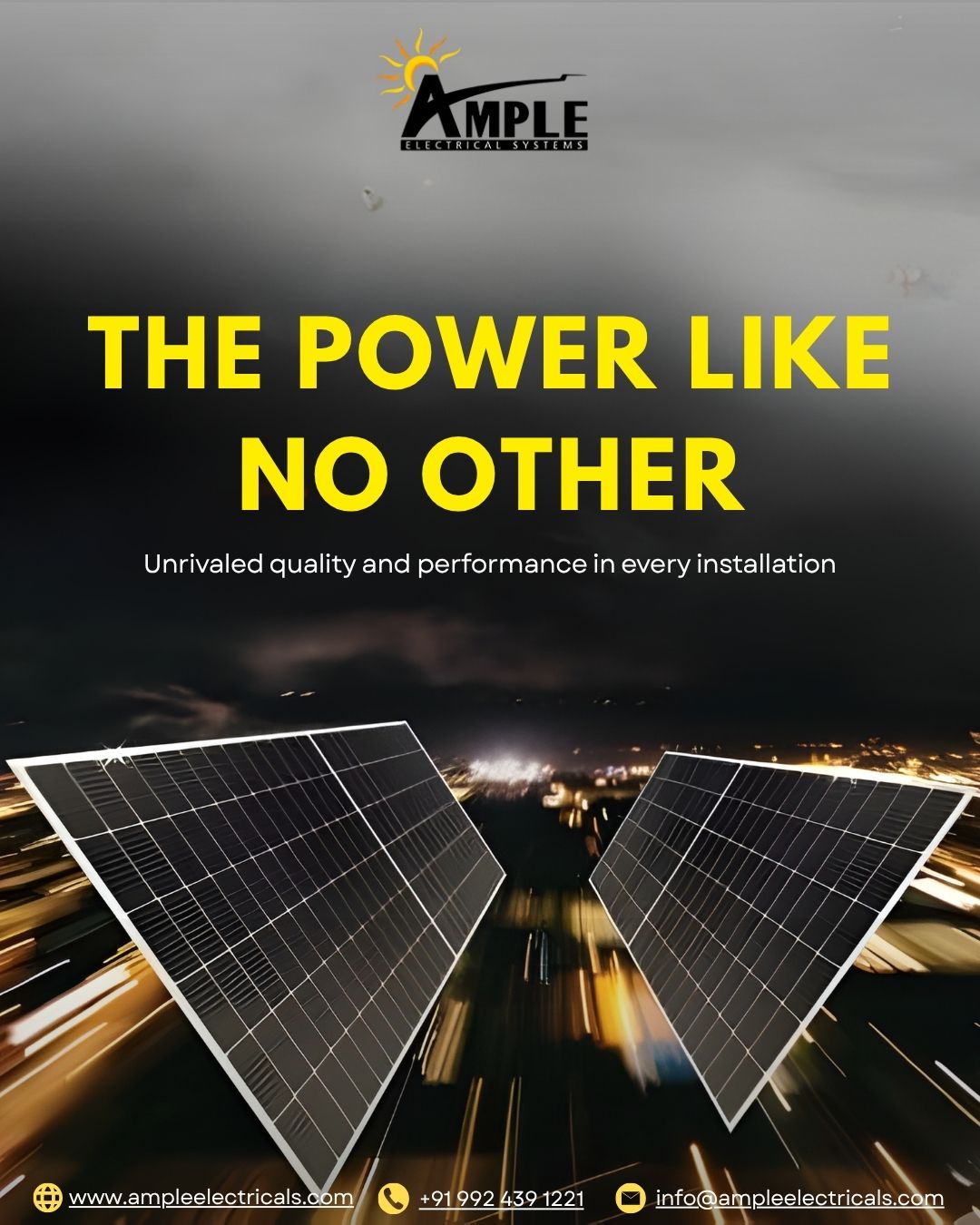 The Power Like No Other: Unrivaled Solar Energy Performance for Every Installation