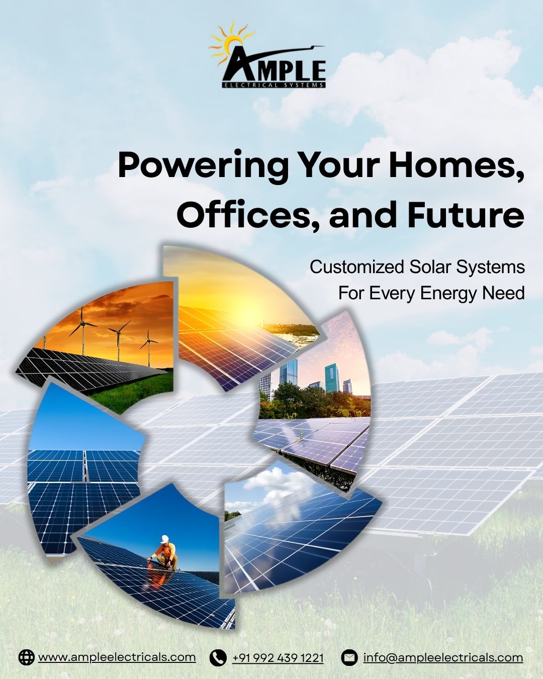 Powering Your Homes, Offices, and Future: Customized Solar Systems for Every Energy Need