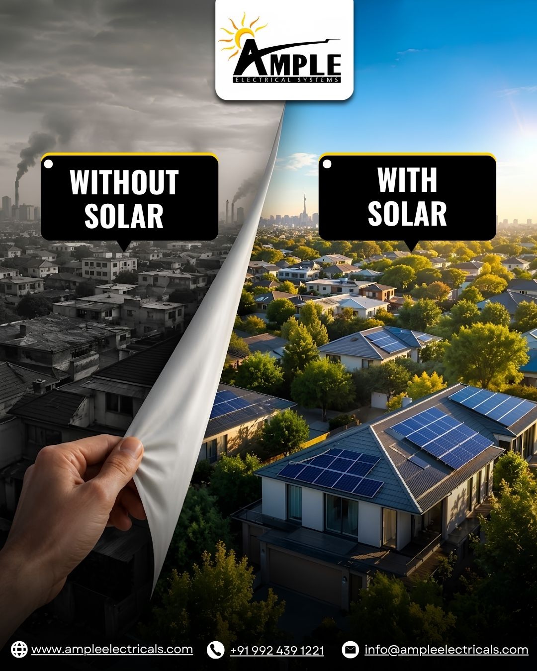 Without Solar vs With Solar: The Smart Choice for a Sustainable Future