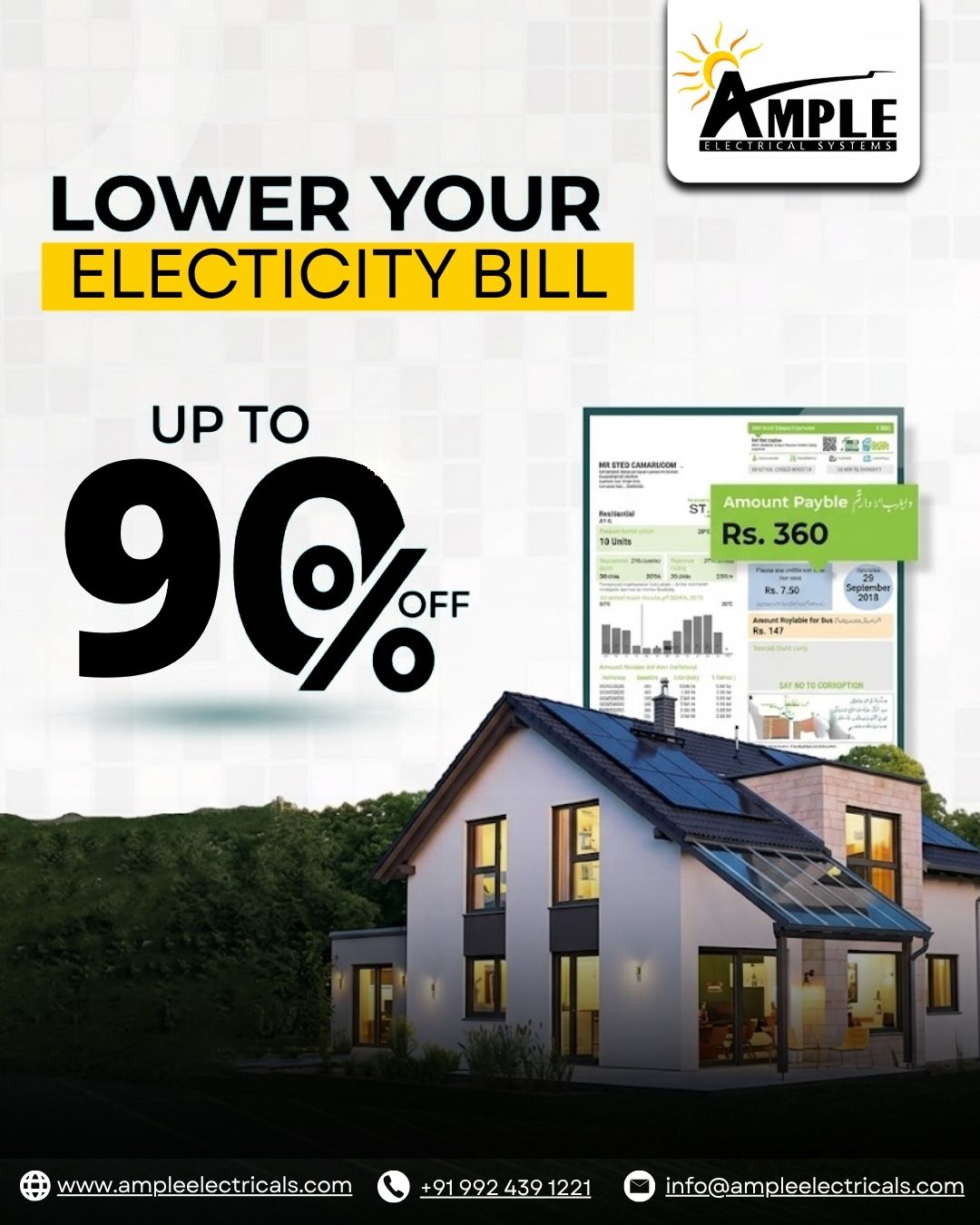 How Solar Energy Can Reduce Your Electricity Bill by Up to 90%: The Smart Investment for Every Homeowner